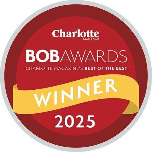 Charlotte Magazine BOB Awards Best of the Best Winner 2025 badge