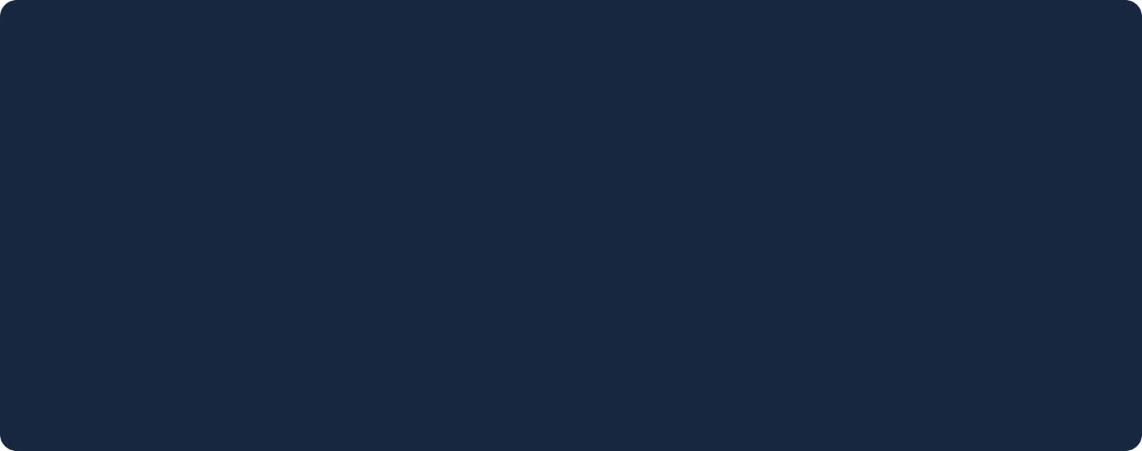 Solid dark navy blue rectangle with rounded corners and no content